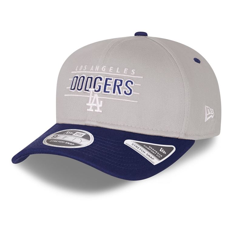 Gorras New Era 9fifty Grises - LA Dodgers Wordmark 81042EZUC